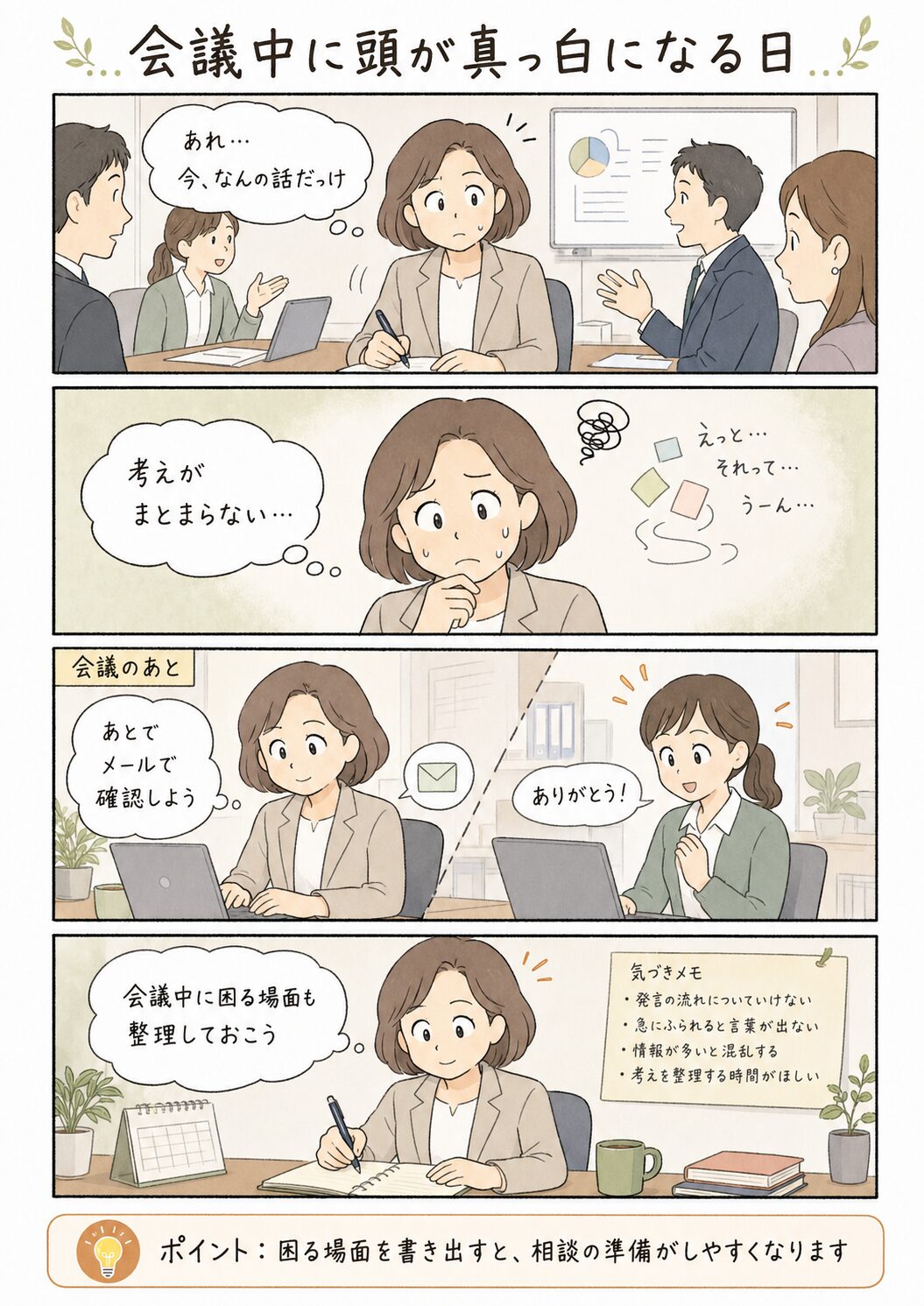 些細なことでイライラする日の漫画コラム