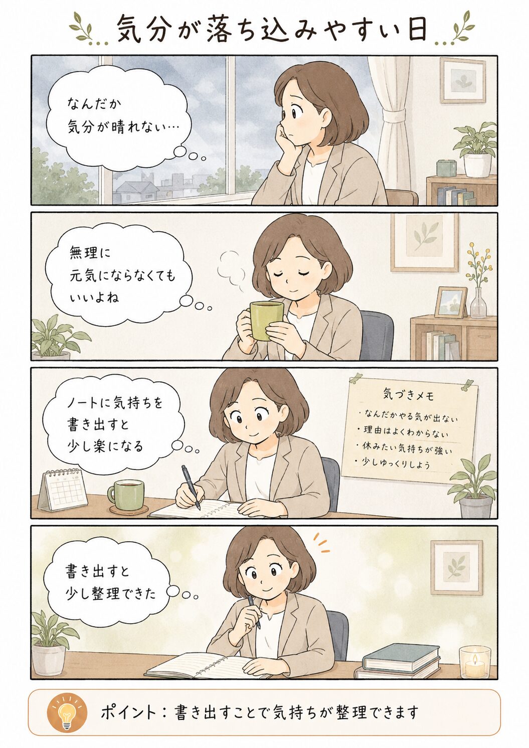 家族の予定と仕事が重なる日の漫画コラム